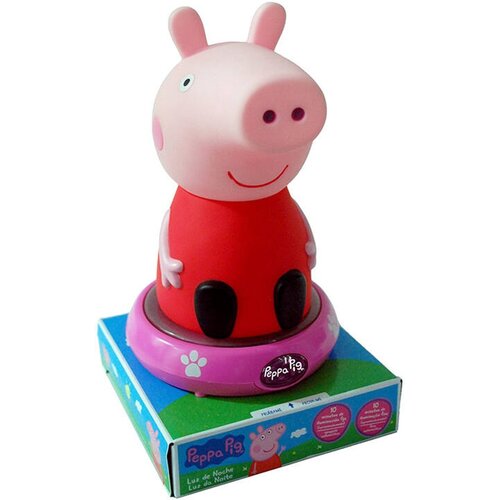 Peppa Pig Peppa Pig 3D Led Nachtlampje Peppa Pig Peppa Pig 3D Led Nachtlampje