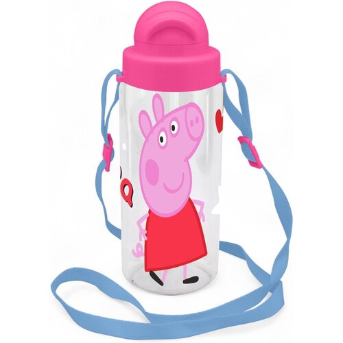 Peppa Pig Peppa Pig Bidon met Koord - Kunststof
