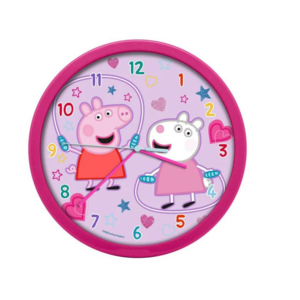 Peppa Pig Peppa Pig Wandklok - Peppa en Suzy