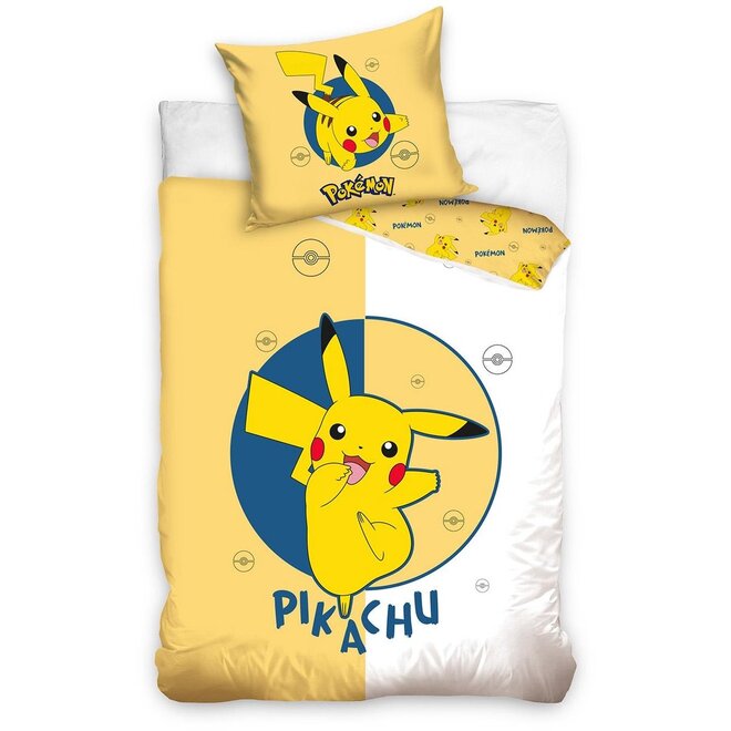 Pokemon Dekbedovertrek 140 X 200 - Pikachu
