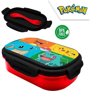 Pokemon Pokemon Broodtrommel met Bestek Pokemon Pokemon Broodtrommel met Bestek