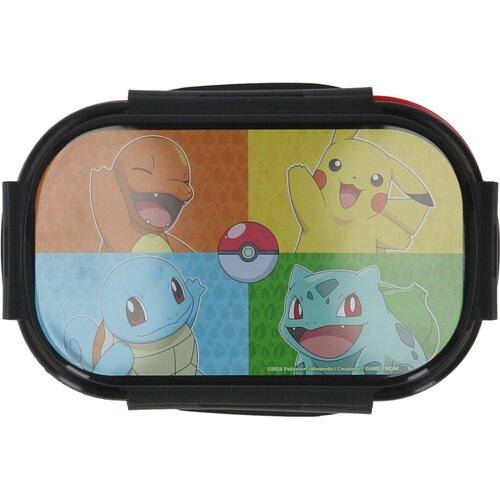 Pokemon Pokemon Broodtrommel met Bestek Pokemon Pokemon Broodtrommel met Bestek