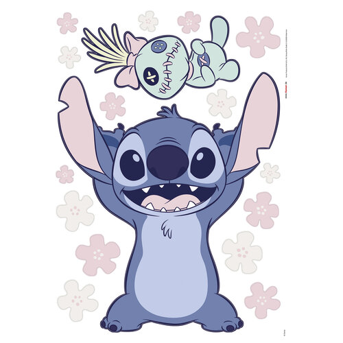Lilo en Stitch Stitch Muursticker Scrump 50x70 cm - Disney Lilo en Stitch Stitch Muursticker Scrump 50x70 cm - Disney