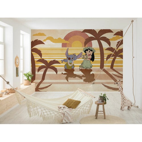 Lilo en Stitch Lilo en Stitch Vlies Behang Hula Harmony - 350x250 cm