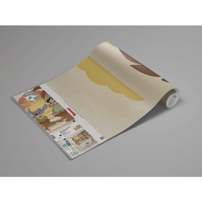 Lilo en Stitch Vlies Behang Hula Harmony - 350x250 cm