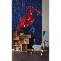 Spiderman Vlies Behang Web - 150x250 cm