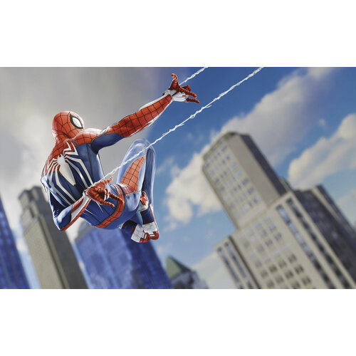 Spiderman Spiderman Vlies Behang Web Shooting - 400x250 cm
