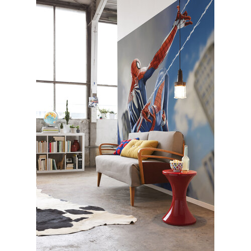 Spiderman Spiderman Vlies Behang Web Shooting - 400x250 cm Spiderman Spiderman Vlies Behang Web Shooting - 400x250 cm