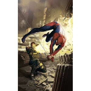 Spiderman Spiderman Vlies Behang Dodge - 150x250 cm - Marvel