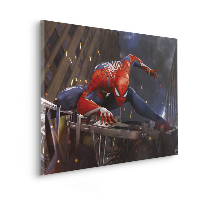 Spiderman Canvas - 90x60 cm - Marvel