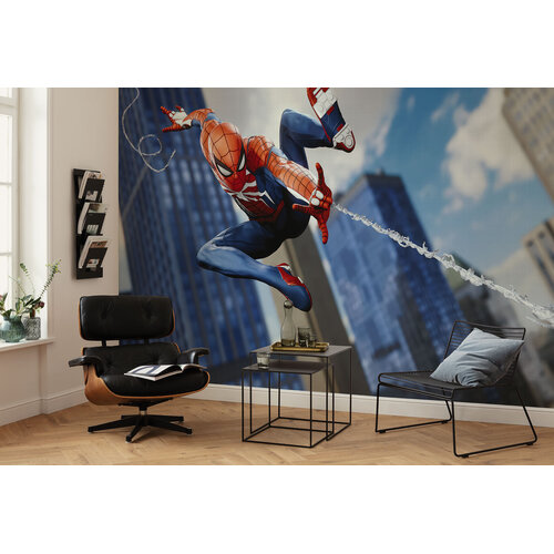 Spiderman Spiderman Vlies Behang Attack - 400x250 cm - Marvel