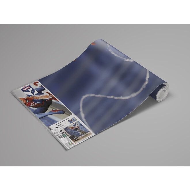 Spiderman Vlies Behang Attack - 400x250 cm - Marvel
