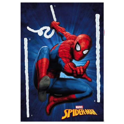Spiderman Spiderman Muursticker 50x70 cm - Marvel