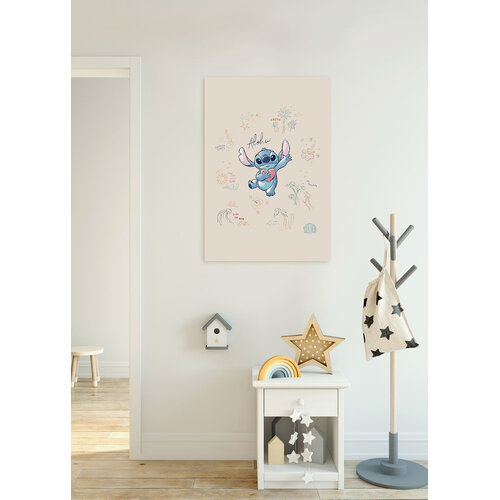 Lilo en Stitch Stitch Canvas - 60x90 cm - Disney Lilo en Stitch Stitch Canvas - 60x90 cm - Disney