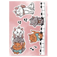 Aristocats Muursticker 50x70 cm - Disney