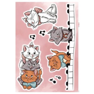 Marie Cat Aristocats Muursticker 50x70 cm - Disney
