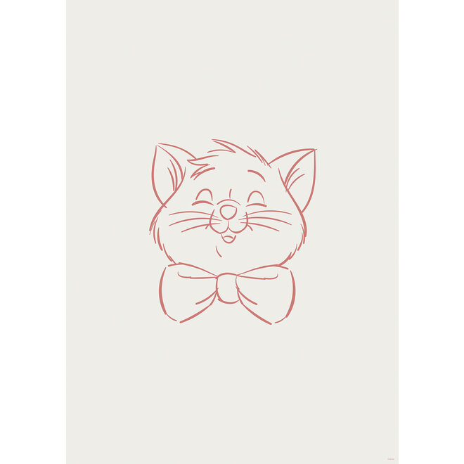 Aristocats Drieluik - 120x120 cm - Disney