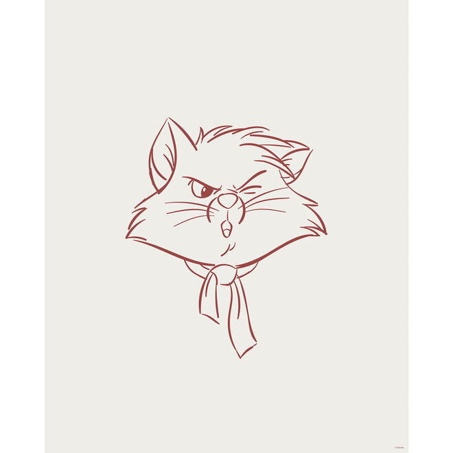 Aristocats Drieluik - 120x120 cm - Disney