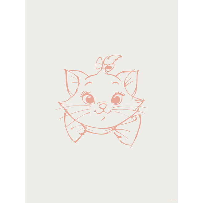 Aristocats Drieluik - 120x120 cm - Disney
