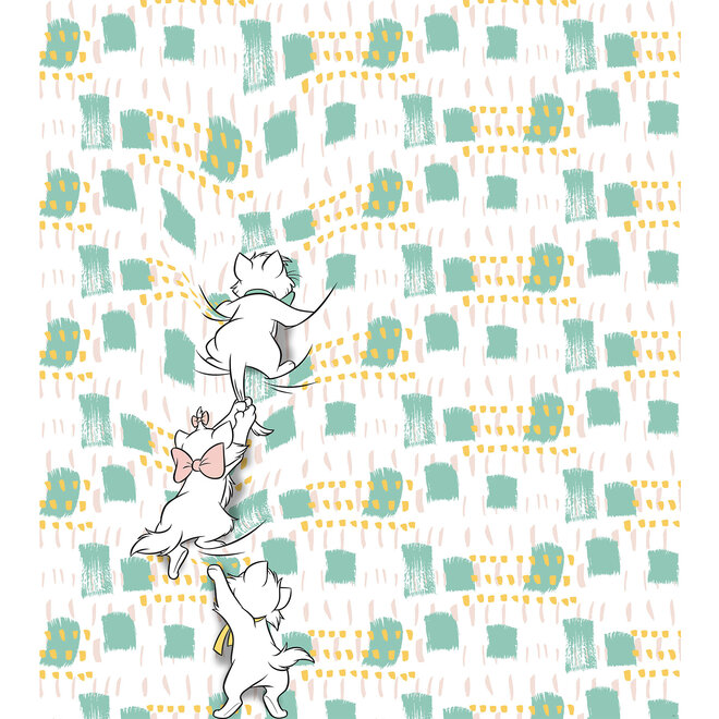 Aristocats Vlies Behang - 250x280 cm - Disney
