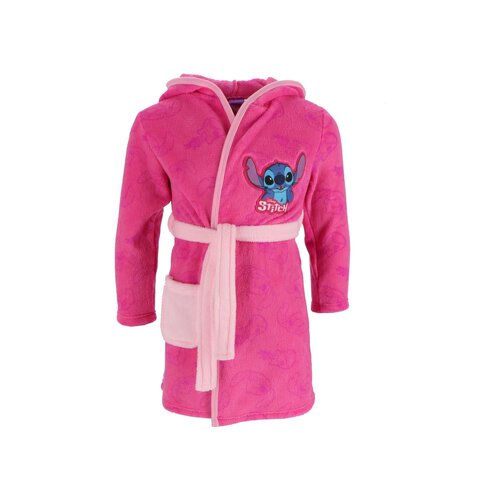 Lilo en Stitch Stitch Badjas Roze - Disney Lilo en Stitch Stitch Badjas Roze - Disney