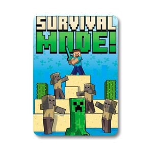Minecraft Minecraft Fleece Deken  - Survival Mode