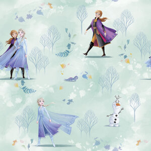 Frozen Disney Frozen Vlies Behangrol - 1005x53 cm - Fresh Breeze