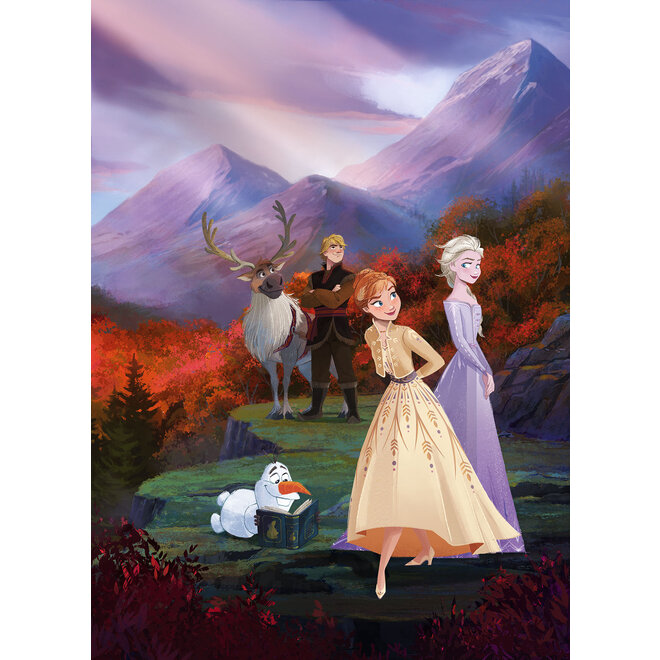 Disney Frozen Behang - 184x254 cm - Spring