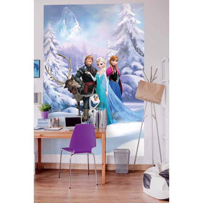 Disney Frozen Behang - 184x254 cm - Winter Land