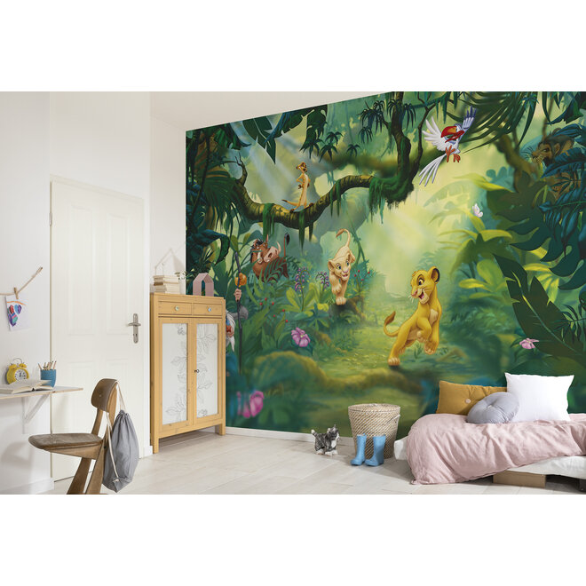 Lion King Disney Behang - 368x254 cm - Jungle