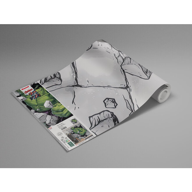 The Avengers Vlies Behang Hulk - 250x280 cm - Marvel