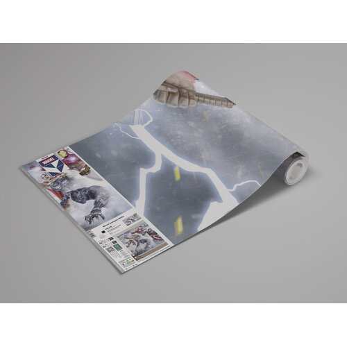 Avengers The Avengers Vlies Behang Strike - 450x250 cm - Marvel