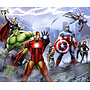 Avengers Vlies Behang Warriors - 300x250 cm - Marvel
