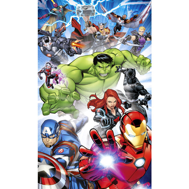 Avengers Vlies Behang Protect - 150x250 cm - Marvel