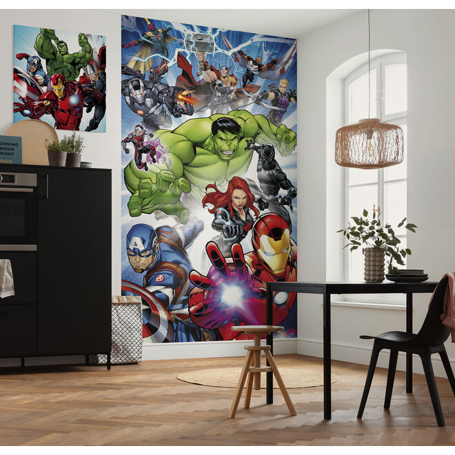 Avengers Vlies Behang Protect - 150x250 cm - Marvel