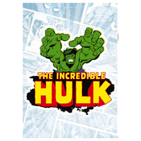 Avengers Muurstickers 50x70 cm - De Hulk - Marvel