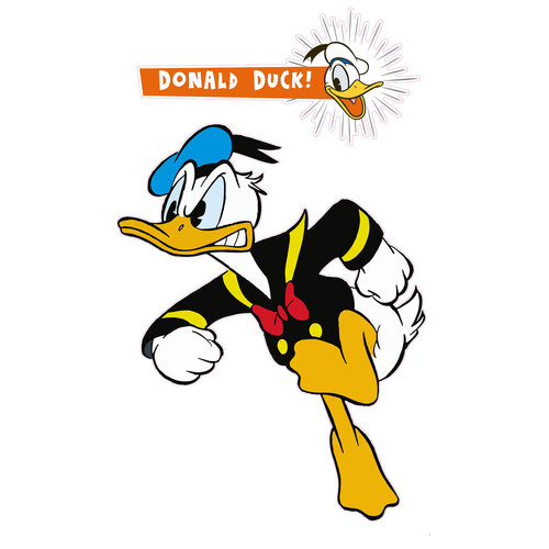 Donald Duck Donald Duck XXL Muursticker 127x200 cm - Disney