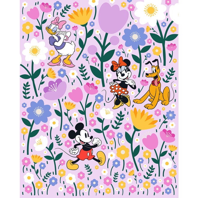 Minnie Mouse Vlies Behang - 200x250 cm - Mickey, Minnie, Pluto