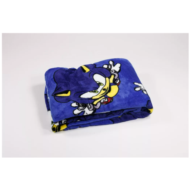Sonic Fleece Deken - Nintendo - 110 x 150 cm