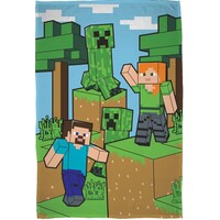 Minecraft Fleece Deken  - Encounter