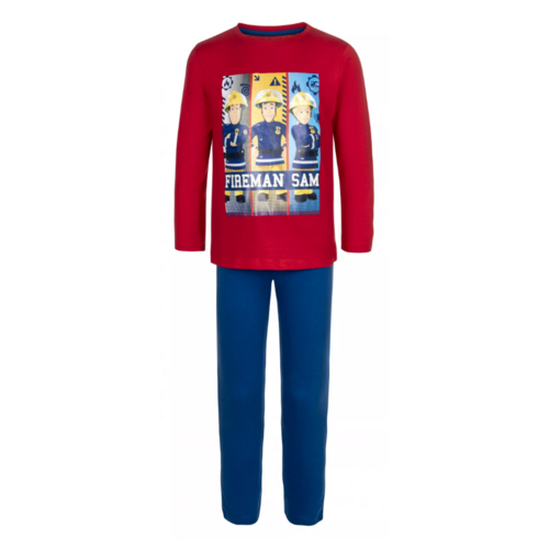 Brandweerman Sam Brandweerman Sam Pyjama - Katoen - Maat 122/128