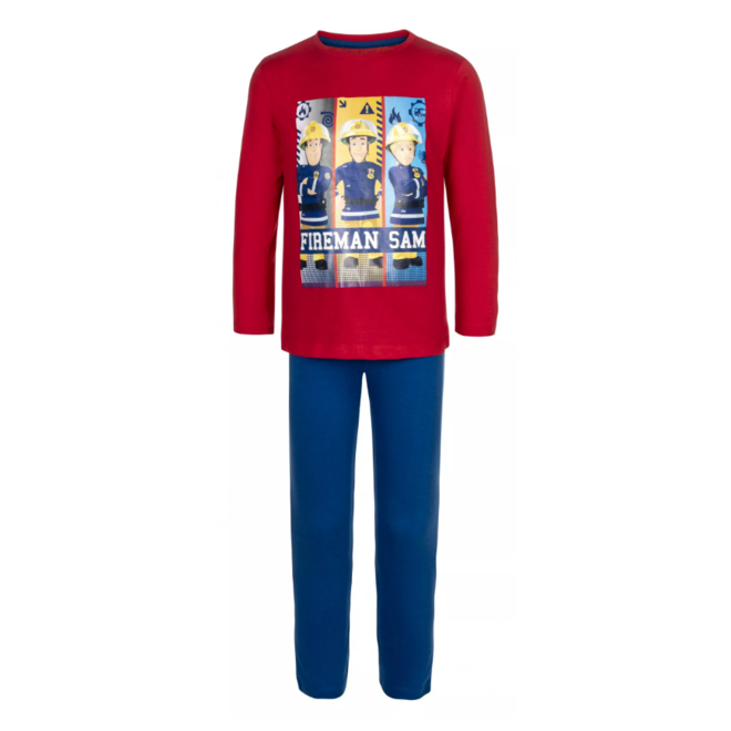 Brandweerman Sam Pyjama - Katoen - Maat 122/128