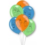 6 Bluey Ballonnen - Bluey en Bingo