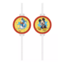 4 Mickey Mouse Rietjes - FSC - Disney