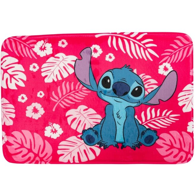 Stitch Badmat / Vloerkleed - Roze - Disney