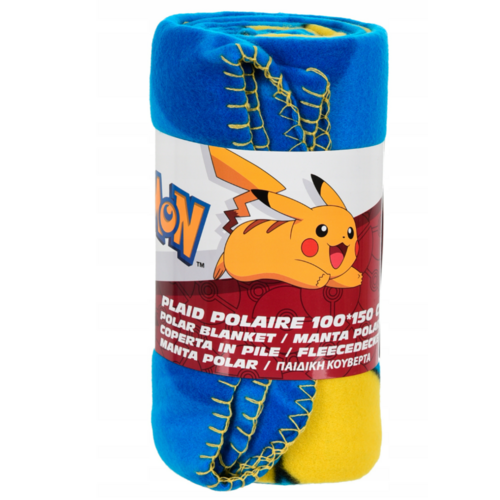 Pokemon Pokemon Fleece Deken - Pikachu