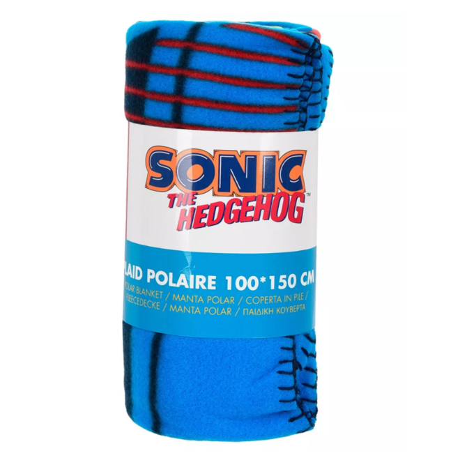 Sonic Fleece Deken - Built for Speed