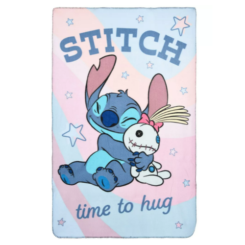 Lilo en Stitch Stitch en Scrump Fleece Deken - Disney Lilo en Stitch Stitch en Scrump Fleece Deken - Disney