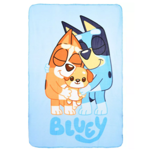Bluey Bluey Fleece Deken - Family