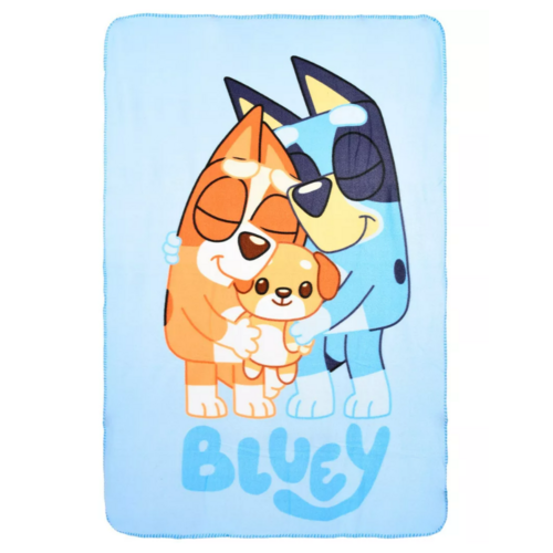 Bluey Bluey Fleece Deken - Family